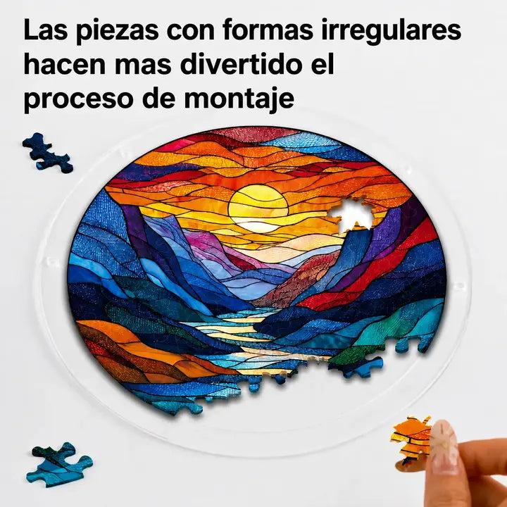 Puzzle Atrapaluz - Paisaje Fluvial