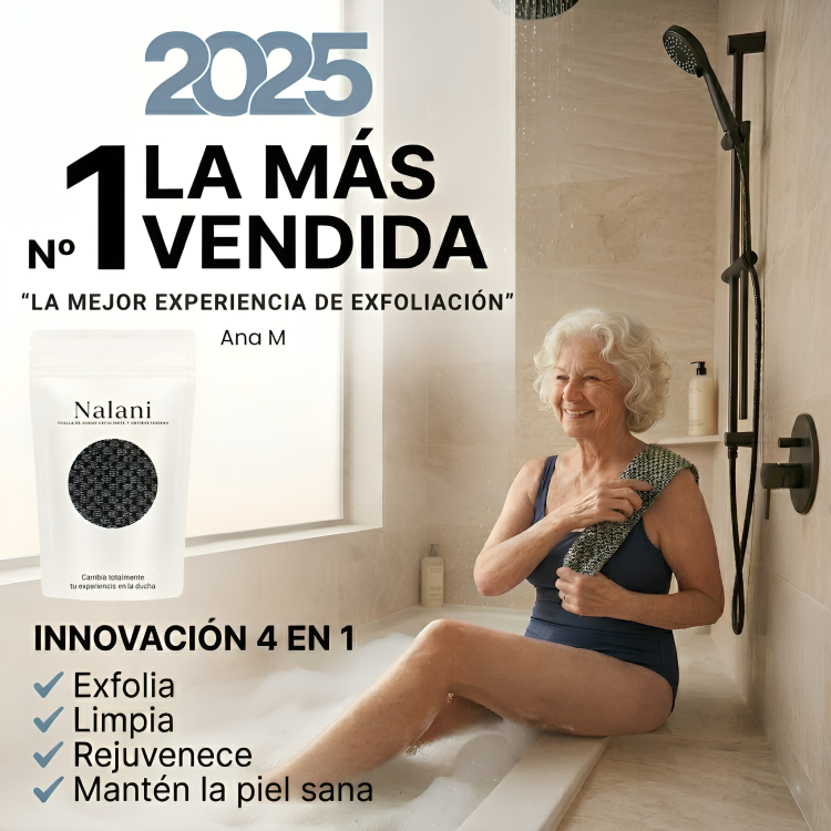 TOALLA EXFOLIANTE ANTIBACTERIANA