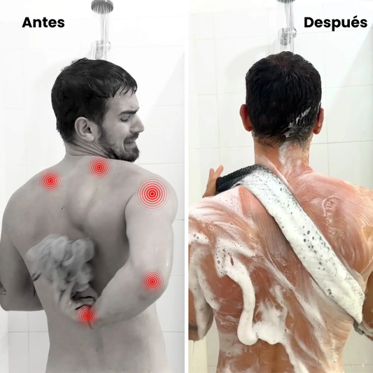 Toalla Exfoliante Antibacteriana para Ducha