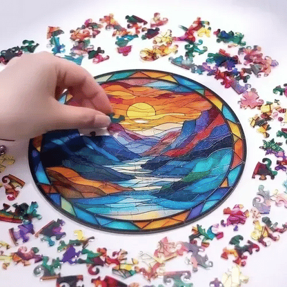 Puzzle Atrapaluz - Paisaje Fluvial