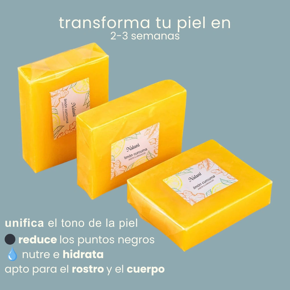 Jabón de curcuma + Ebook Gratuito
