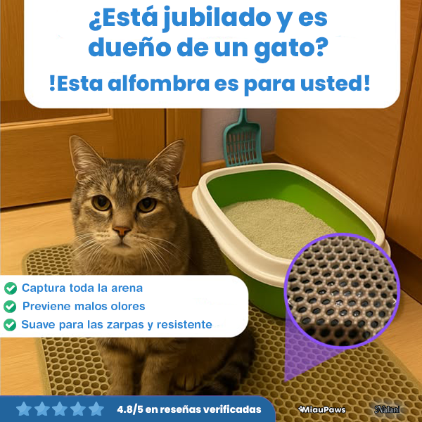 Alfombra para gatos